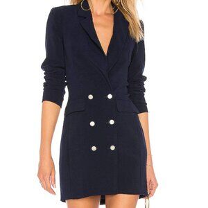 Revolve Superdown Madeline Blazer Dress Size S in Navy